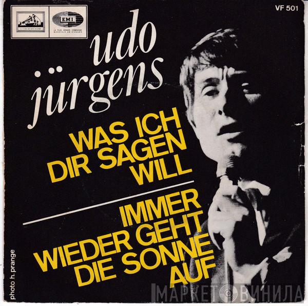  Udo Jürgens  - Was Ich Dir Sagen Will