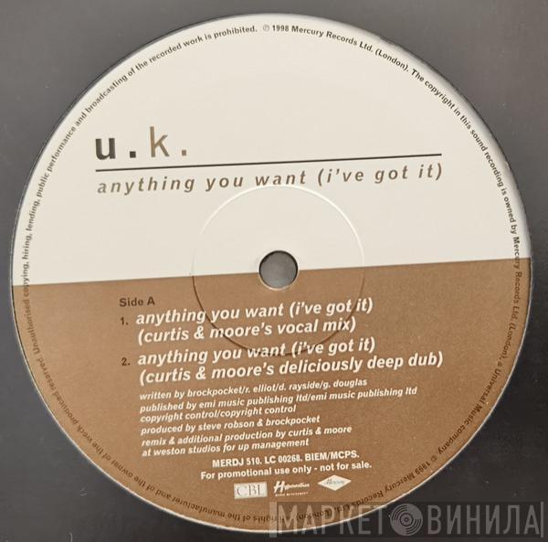 Ultimate Kaos - Anything You Want (I've Got It)