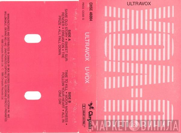  Ultravox  - U-Vox