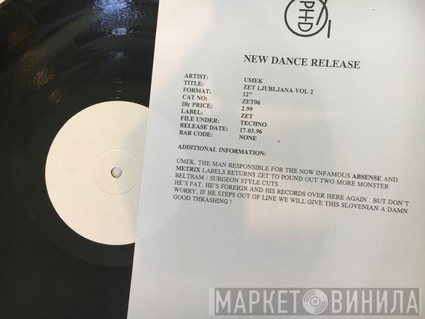 Umek - Zet Ljubljana Vol 2