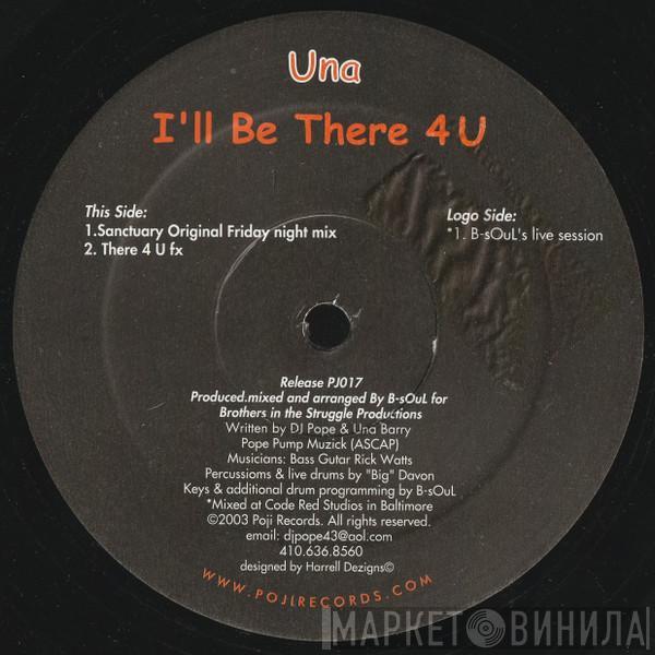 Una - I'll Be There 4 U