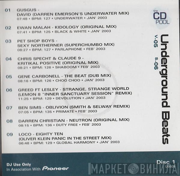  - Underground Beats (Series 6 Volume 5)