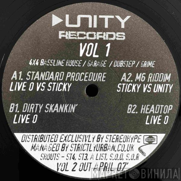  - Unity Records Vol 1