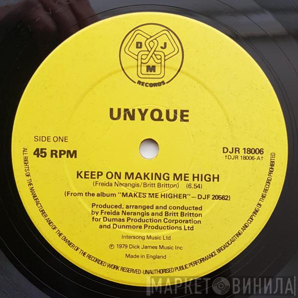 Unyque - Keep On Making Me High