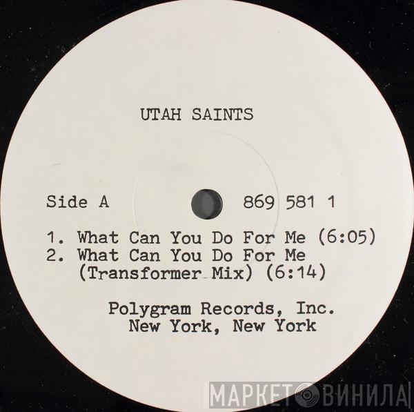  Utah Saints  - What Can You Do For Me