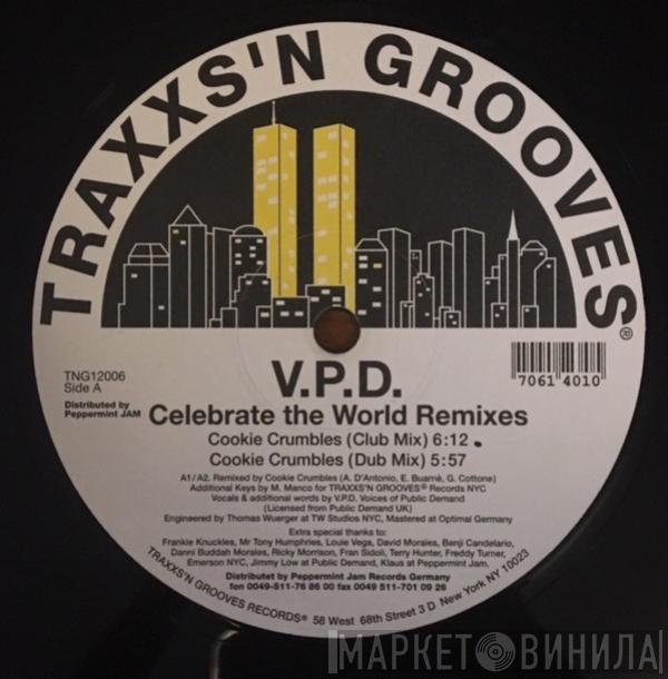 V.P.D. - Celebrate The World (Remixes)