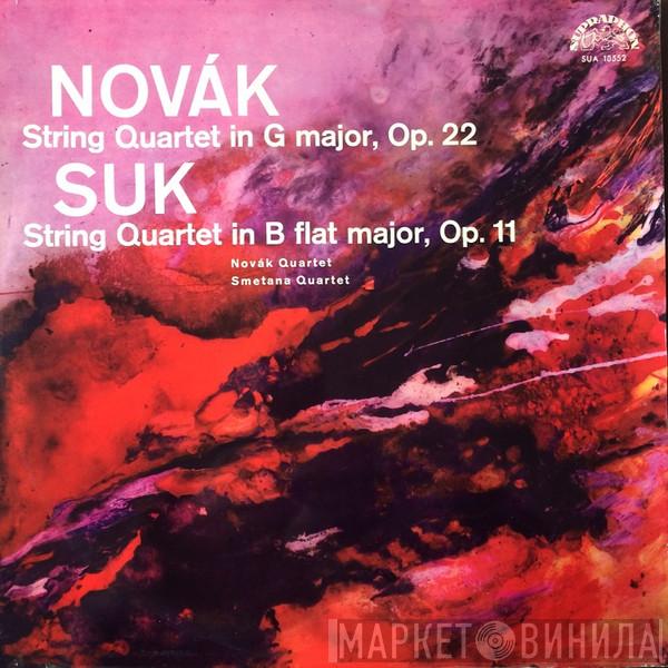 Vítězslav Novák, Josef Suk  - String Quartet In G Major, Op. 22 / String Quartet In B Flat Major, Op. 11