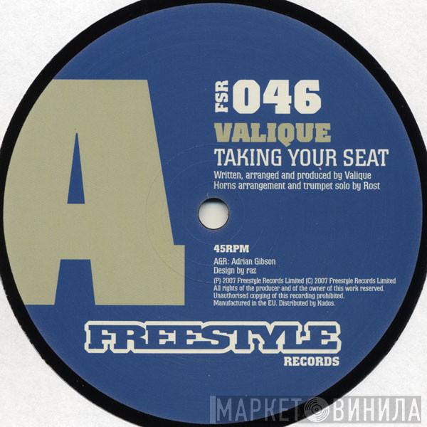 Valique - Taking Your Seat