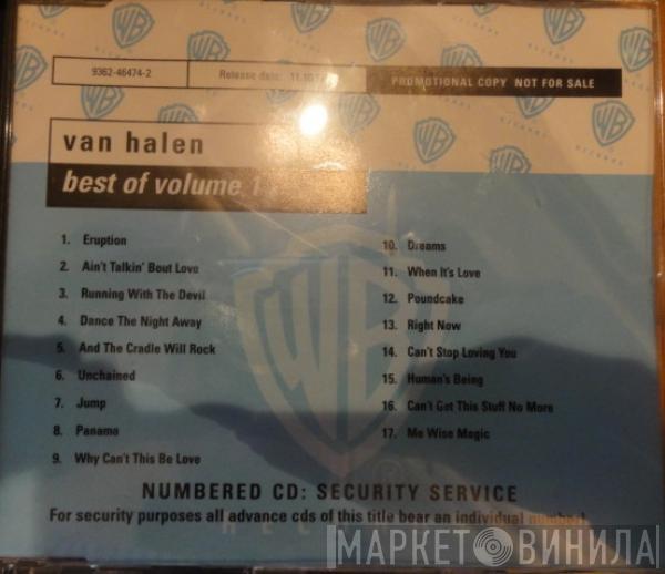  Van Halen  - Best Of Volume 1
