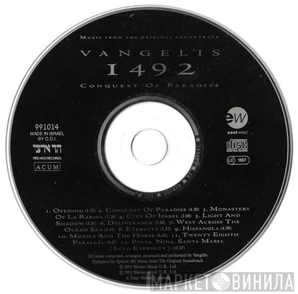 Vangelis  - 1492 - Conquest Of Paradise (Music From The Original Soundtrack)