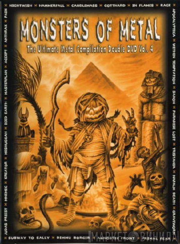 Various - Monsters Of Metal (The Ultimate Metal Compilation Vol. 4)