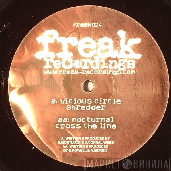 Vicious Circle , Nocturnal  - Shredder / Cross The Line