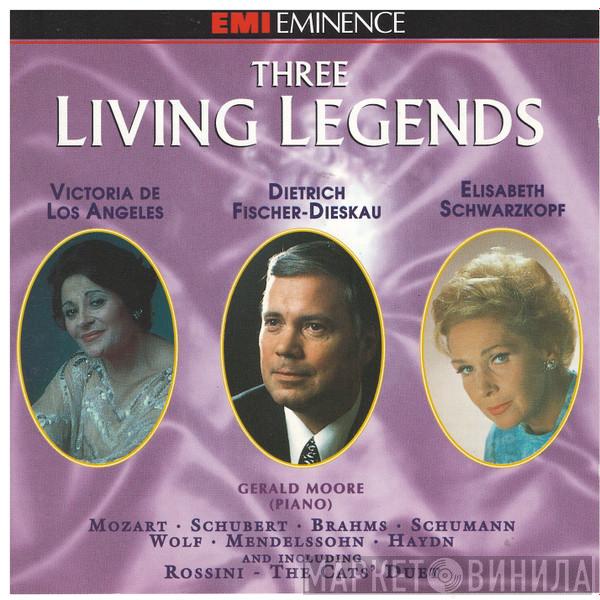 Victoria De Los Angeles, Dietrich Fischer-Dieskau, Elisabeth Schwarzkopf, Gerald Moore - Three Living Legends