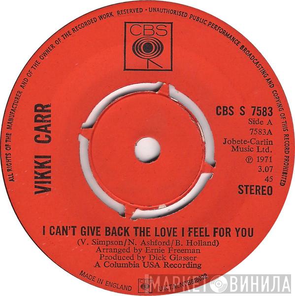 Vikki Carr - I Can't Give Back The Love I Feel For You