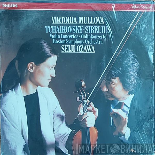 , Viktoria Mullova · Pyotr Ilyich Tchaikovsky , Jean Sibelius  Seiji Ozawa  - Violin Concertos
