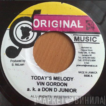 Vin Gordon, Mighty Cloud Band - Today's Melody / Today's Version
