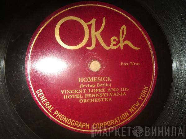  Vincent Lopez And His Orchestra  - Homesick / Toot, Toot, Tootsie