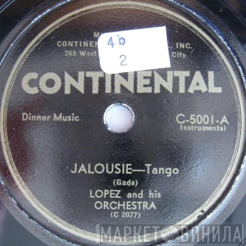  Vincent Lopez And His Orchestra  - Jalousie / Tango De La Rosa