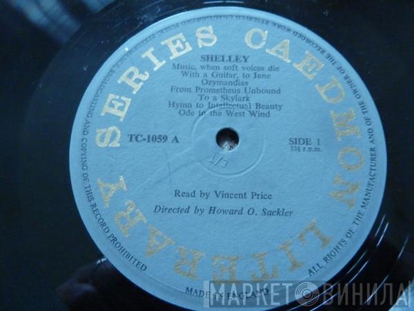 Vincent Price  - Poems Of Shelley