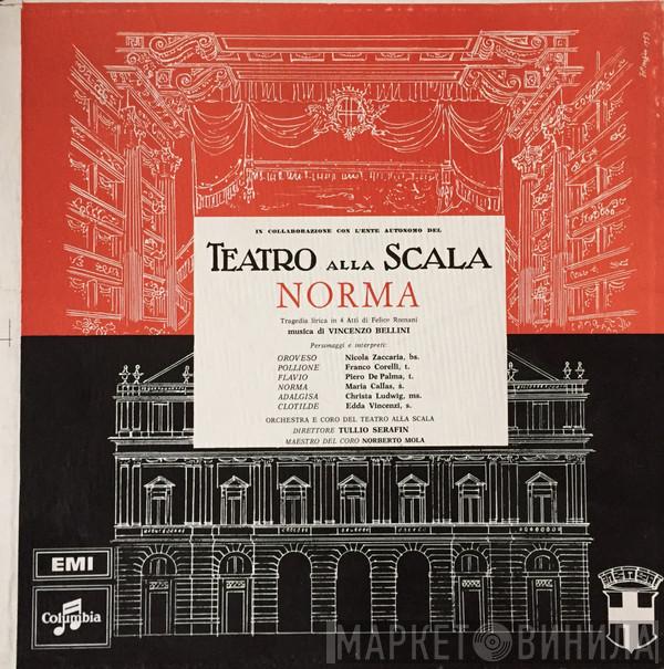 , Vincenzo Bellini , Nicola Zaccaria , Franco Corelli , Piero De Palma , Maria Callas , Christa Ludwig  Edda Vincenzi  - Norma