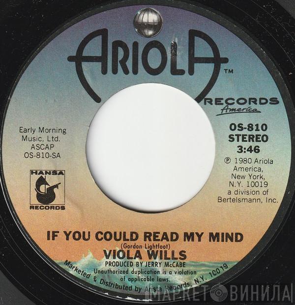  Viola Wills  - If You Could Read My Mind / Somebody's Eyes