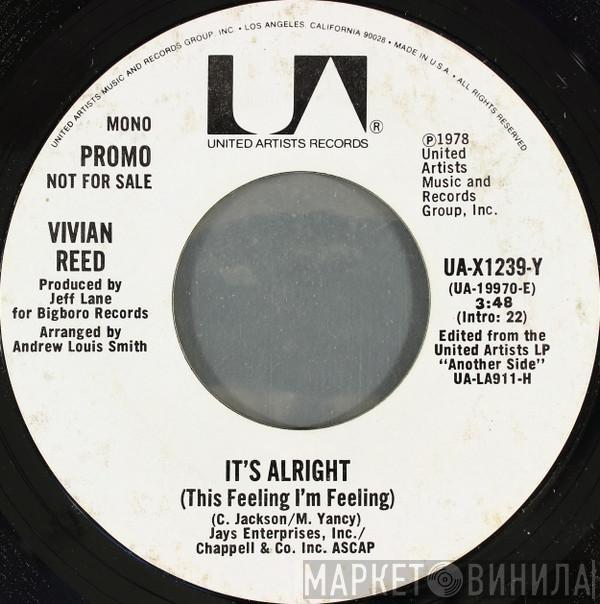 Vivian Reed - It's Alright (This Feeling I'm Feeling)