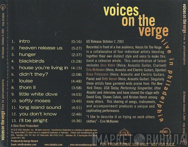 Voices On The Verge - Live In Philadelphia