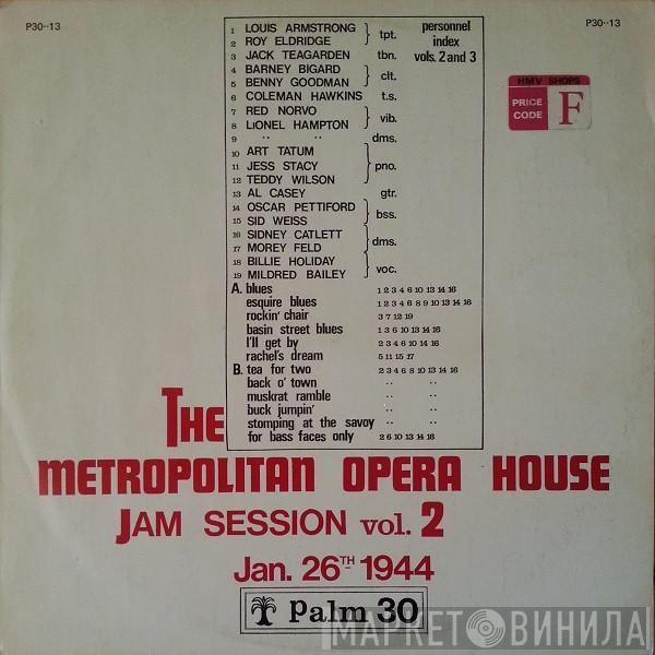  - Vol. 2 - The Metropolitan Opera House Jam Session (Jan. 26th 1944)