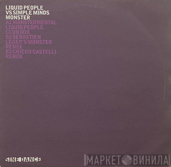 Vs Liquid People  Simple Minds  - Monster