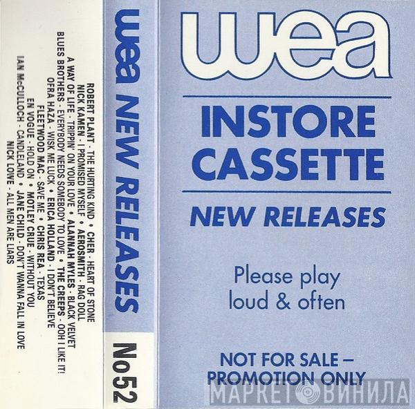  - WEA Instore Cassette - WEA New Releases No 52