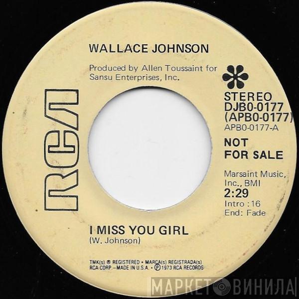Wallace Johnson - On My Way Back Home / I Miss You Girl