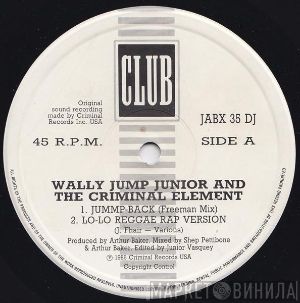 Wally Jump Jr & The Criminal Element - Jummp-Back