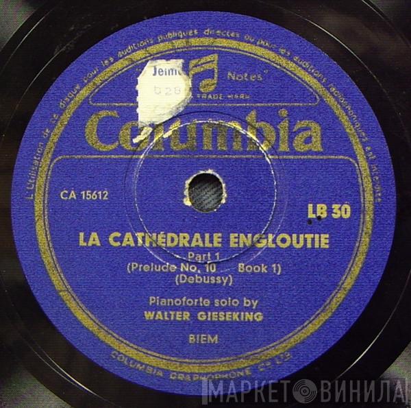  Walter Gieseking  - La Cathédrale Engloutie