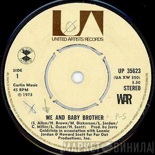 War - Me And Baby Brother