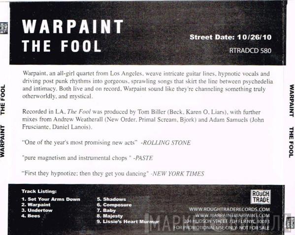  Warpaint  - The Fool