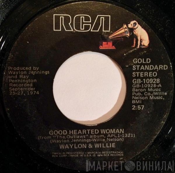Waylon Jennings & Willie Nelson, Waylon Jennings, Jessi Colter - Good Hearted Woman / Suspicious Minds