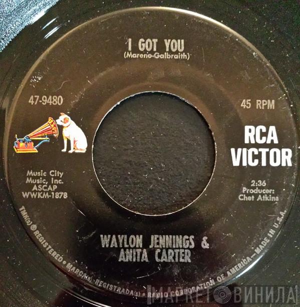 Waylon Jennings, Anita Carter - I Got You