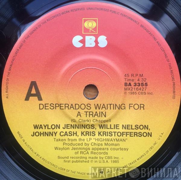 Waylon Jennings, Willie Nelson, Johnny Cash, Kris Kristofferson - Desperados Waiting For A Train