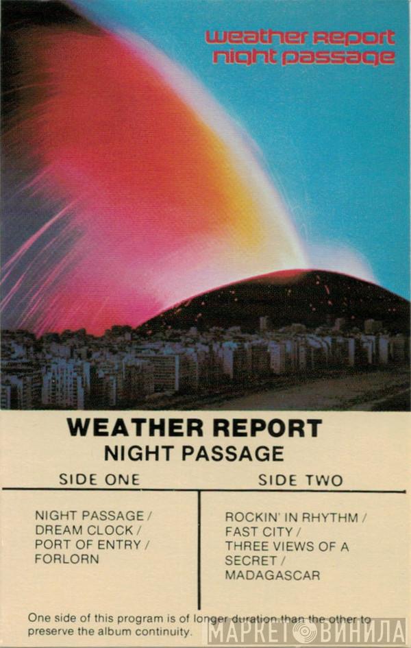  Weather Report  - Night Passage