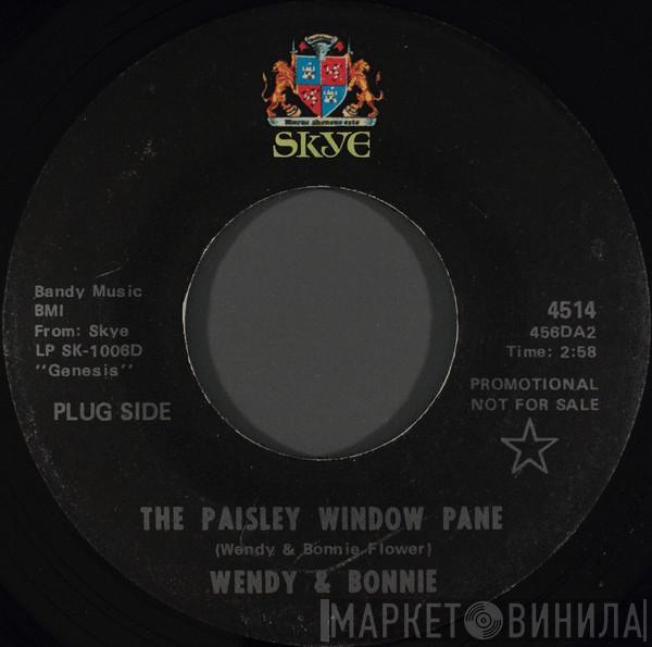  Wendy & Bonnie  - The Paisley Window Pane / It's What's Really Happening