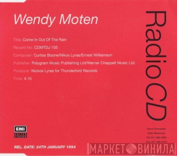  Wendy Moten  - Come In Out Of The Rain