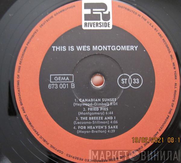 Wes Montgomery - This Is Wes Montgomery