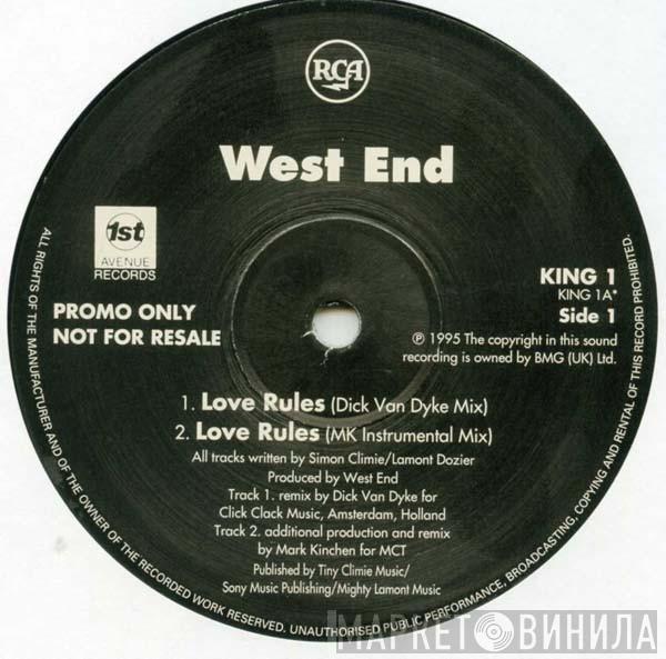 West End - Love Rules
