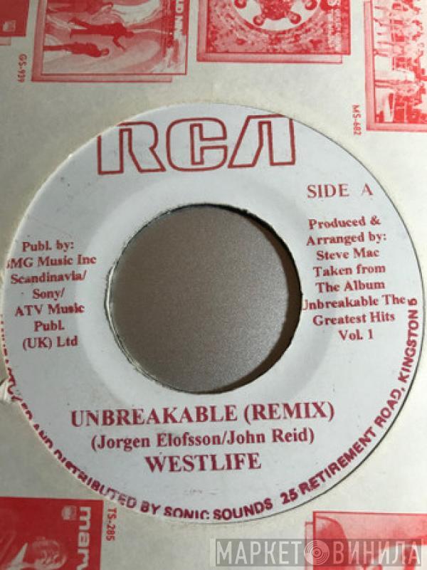  Westlife  - Unbreakable (Remix) / Never Knew I Was Losing you
