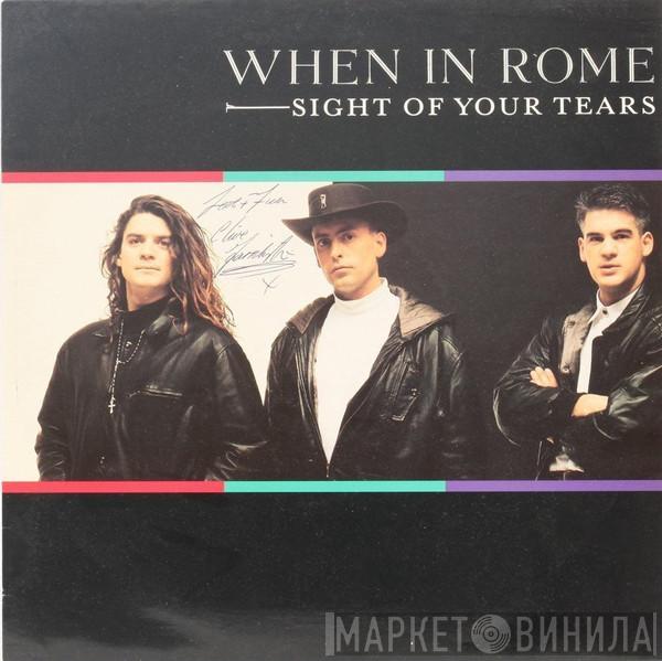 When In Rome - Sight Of Your Tears