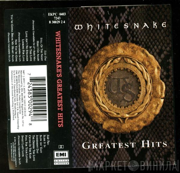  Whitesnake  - Greatest Hits