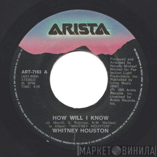  Whitney Houston  - How Will I Know / Greatest Love Of All