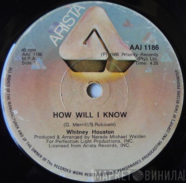  Whitney Houston  - How Will I Know