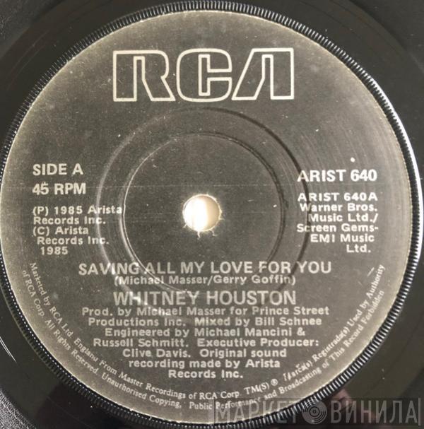 Whitney Houston  - Saving All My Love For You