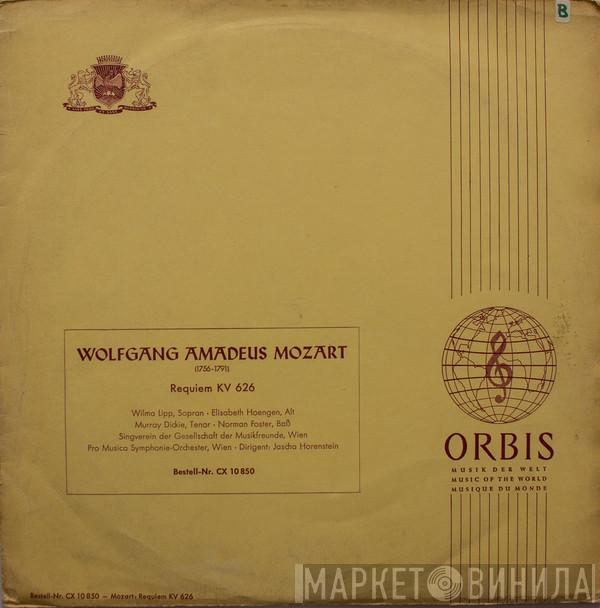 , Wiener Singverein , Vienna Pro Musica Orchestra , Jascha Horenstein  Wolfgang Amadeus Mozart  - Requiem KV 626